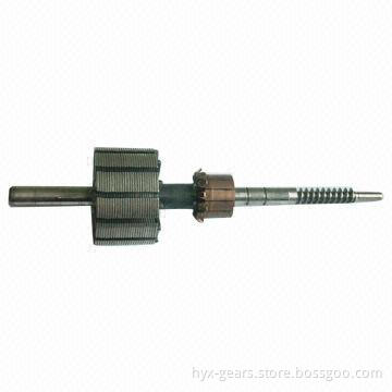 High-precision metal worm shaft for motor